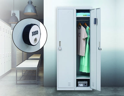 One-Door Office Gym Shed Clothing Locker Cabinet - Payday Deals