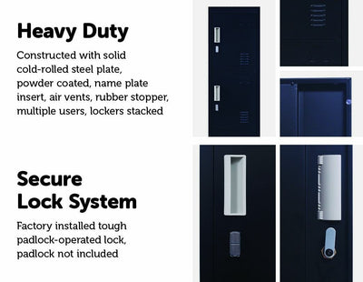 4 Door Locker - Office/Gym - Payday Deals