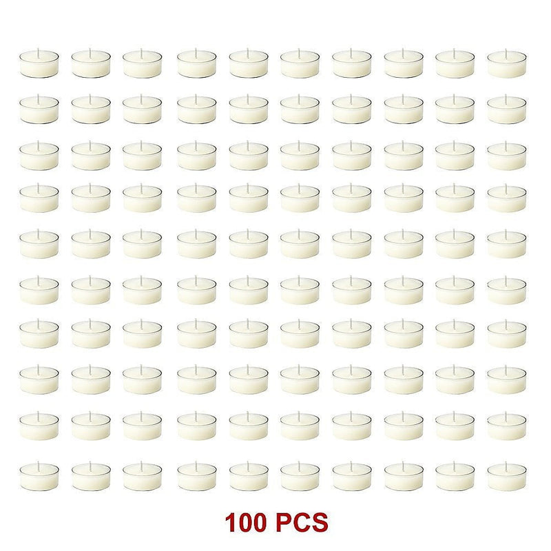 Bulk Buy Unscented SOY WAX Tealights, Soy Wax Tealight Candles - (100pc per set)