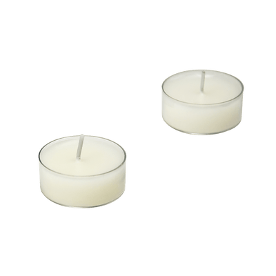 Bulk Buy Unscented SOY WAX Tealights, Soy Wax Tealight Candles - (100pc per set)