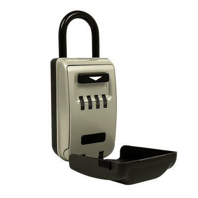 Security 4 Digit Combination Cable Lock Box With Luminous Dials