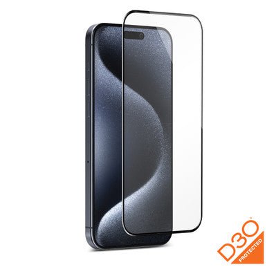 EFM ScreenSafe Glass with D3O Screen Armour - For iPhone 15 Pro