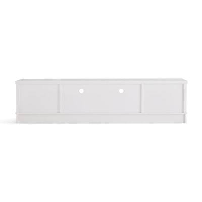 Margaux White Coastal Style 180cm Entertainment Unit