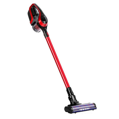 Devanti Cordless 150W Handstick Vacuum Cleaner - Red and Black - Payday Deals
