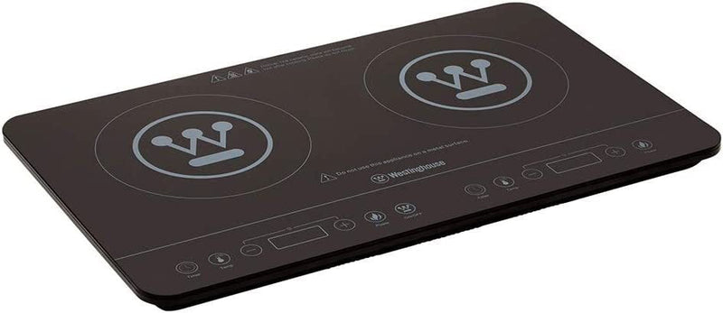 Westinghouse 2400W Twin Induction Touchscreen Cooktop / Hot plate - Black