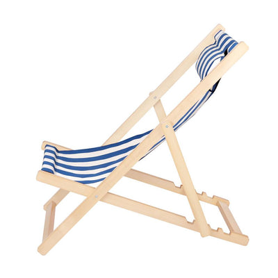 Gardeon Outdoor Furniture Sun Lounge Beach Chairs Deck Chair Folding Wooden Patio - Payday Deals