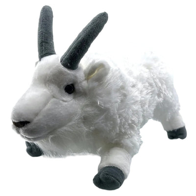 Wild Republic White Mountain Goat Plush Toy Stuffed Animal Large 30cm
