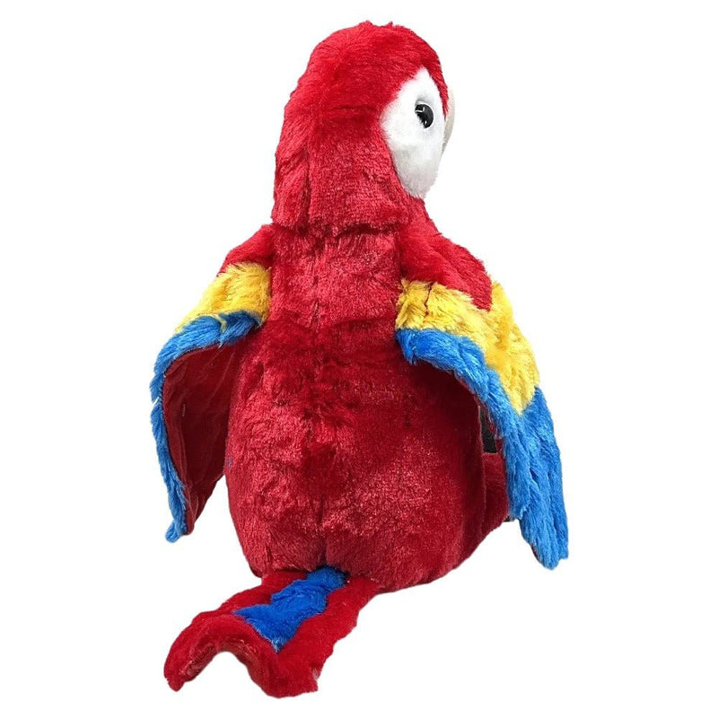 Wild Republic Cuddlekins Scarlet Macaw Parrot Plush Toy Stuffed Animal 30cm