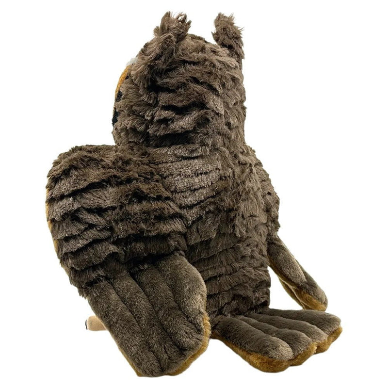 Wild Republic Cuddlekins Great Horned Owl Plush Toy Stuffed Animal 30cm