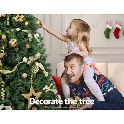 Jingle Jollys Christmas Tree 1.8M Xmas Trees Decorations Green 800 Tips - Payday Deals