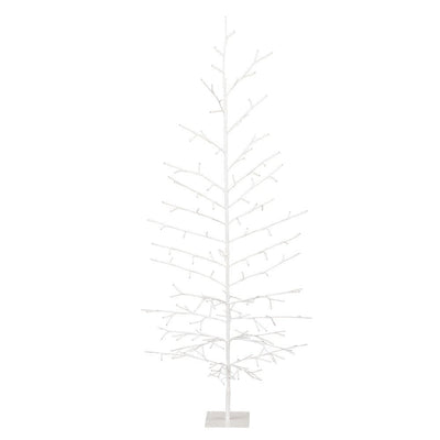 Jingle Jollys Christmas Tree 1.8M 176 LED Xmas Multicolour Lights Optic Fibre