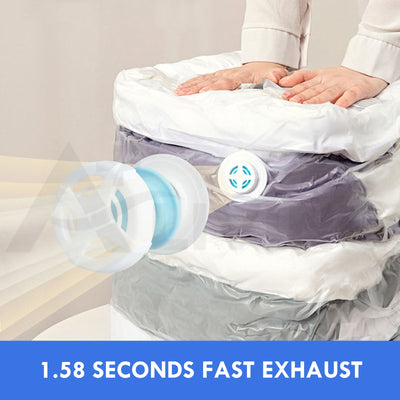 A+Living Vacuum Compression Clothing Quilt Capacity Finishing Household Storage Bag L Payday Deals