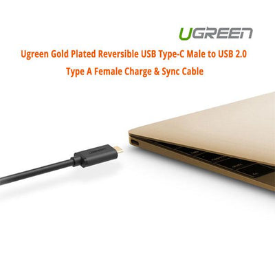 UGREEN USB Type-C Male to USB 2.0 Type A Female Charge & Sync Cable (30175) - Payday Deals