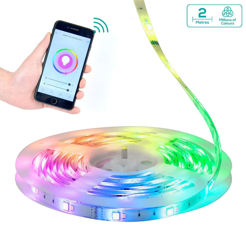 activiva 2m IP65 Smart RGB & Warm White LED Strip Lights Payday Deals