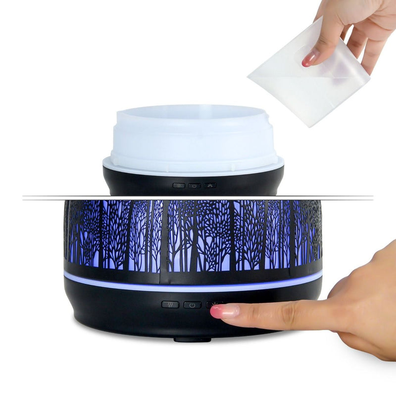activiva 500ml Metal Essential Oil and Aroma Diffuser-Black Payday Deals