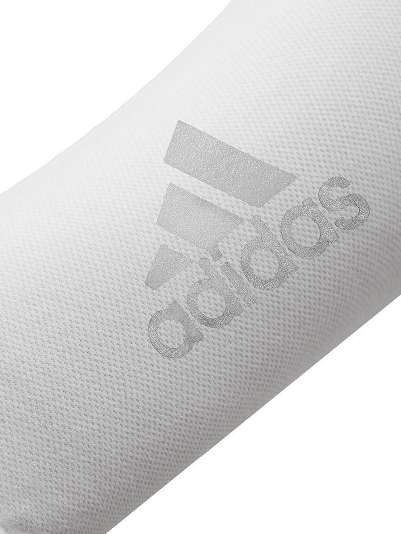 Adidas Compression Arm Sleeves Cover Basketball Sports Elbow Support S/M - White Payday Deals