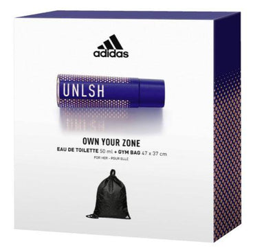 Adidas Gift Set For Her Unlsh 50Ml Natural Spray + Gymbag 47Cm X 37Cm Payday Deals