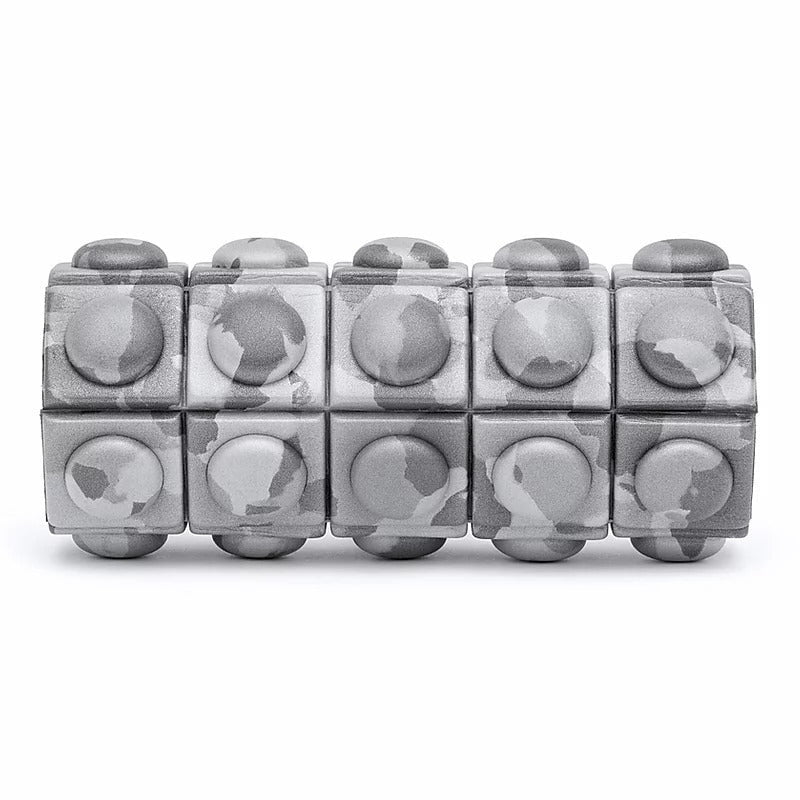 Adidas Mini Textured Foam Roller Recovery Gym Fitness Sport Physio - Grey Camo Payday Deals