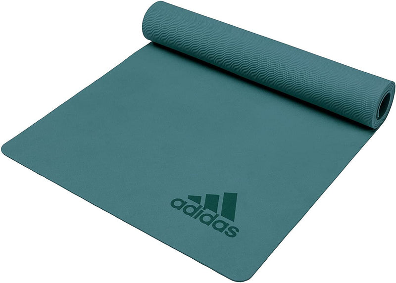 Adidas Premium 5mm Yoga Mat Fitness Gym Exercise Pilates Workout Non Slip Pad Payday Deals