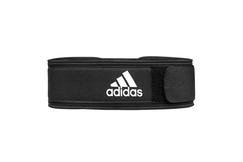 Adidas Weight Lifting Belt Bodybuilding Back Support Gym Training XL - Black Payday Deals