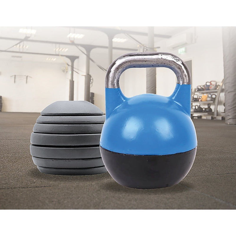 Adjustable 32KG Kettlebell Weight Set Home Gym Payday Deals