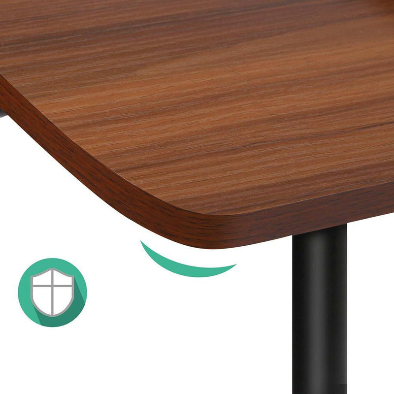 Artiss Laptop Table Desk Adjustable Stand - Walnut Payday Deals