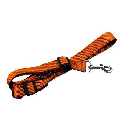 Adjustable Dog Hands Free Leash Waist Belt Buddy Jogging Walking Running Orange Payday Deals