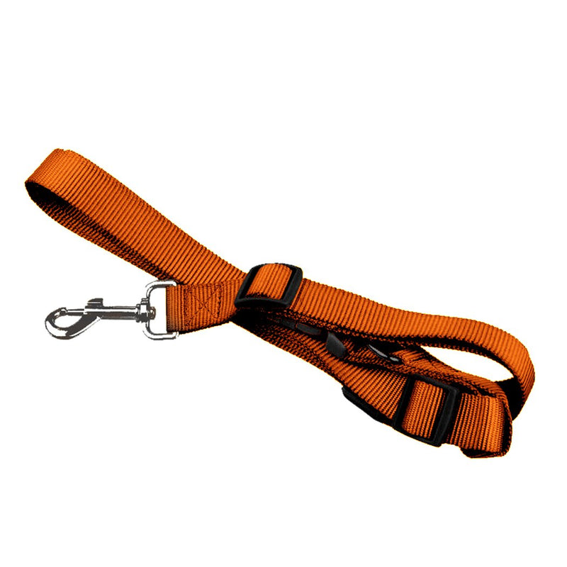 Adjustable Dog Hands Free Leash Waist Belt Buddy Jogging Walking Running Orange Payday Deals