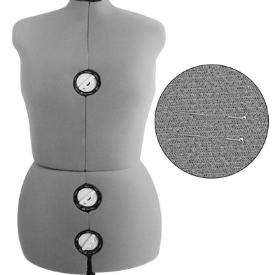 Adjustable Dressmaking Mannequin SZ14-20 - Grey