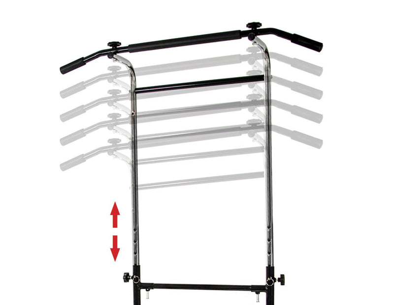 Adjustable Power Tower Dip Bar Pull Up Stand Fitness Station Payday Deals