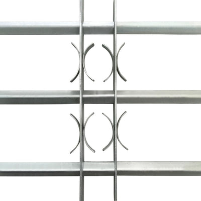 Adjustable Security Grille for Windows with 3 Crossbars 1000-1500mm Payday Deals
