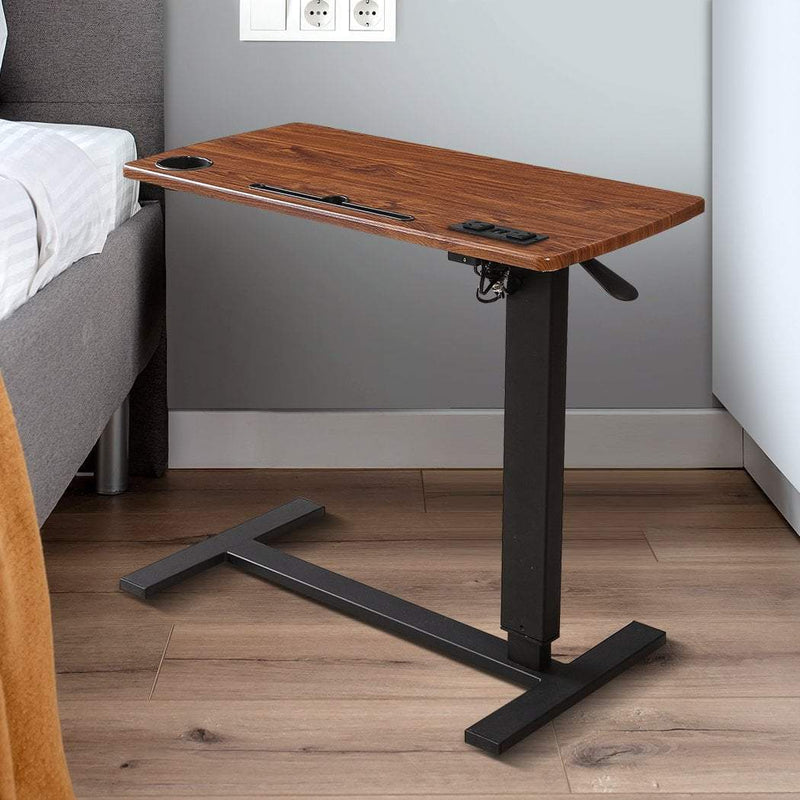Adjustable Standing Desk Chargeable Office Computer Desktop Riser Shelf Standup Payday Deals