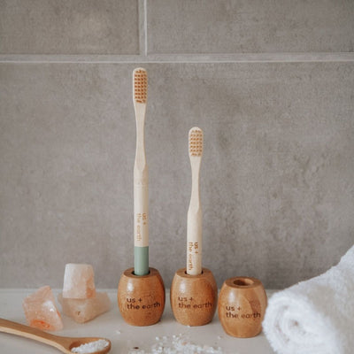 Adult Bamboo Toothbrush Set of 2 Payday Deals