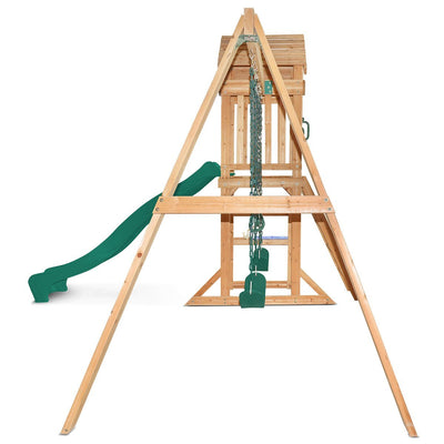 Albert Park Swing & Play Set (Green Slide) Payday Deals