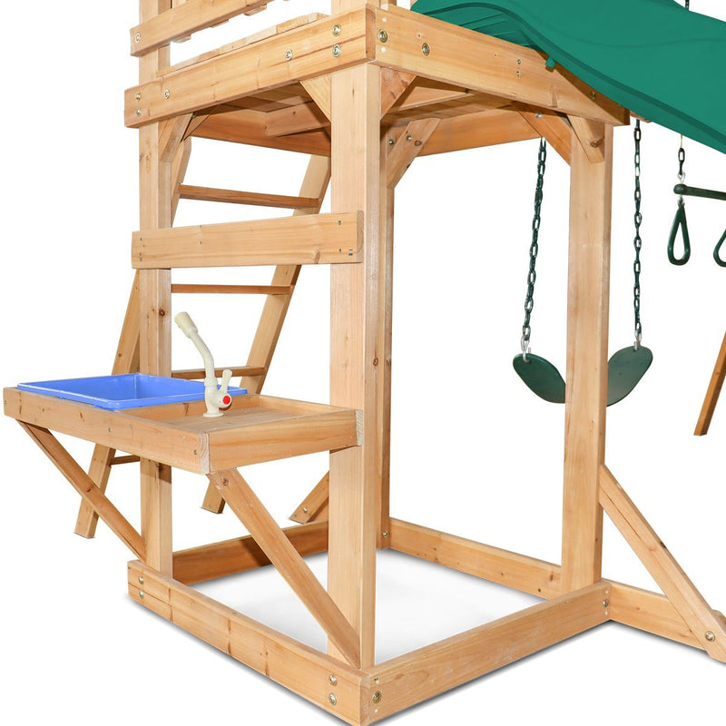 Albert Park Swing & Play Set (Green Slide) Payday Deals