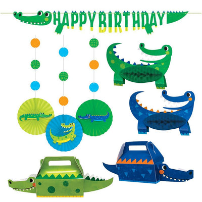 Alligator Party Decorating Birthday Pack Payday Deals