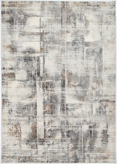 Amelia Beige Grey Modern Rug 300x400 cm