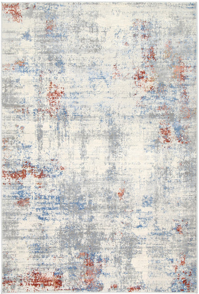 Amelia Grey Multi Modern Rug 200x290 cm