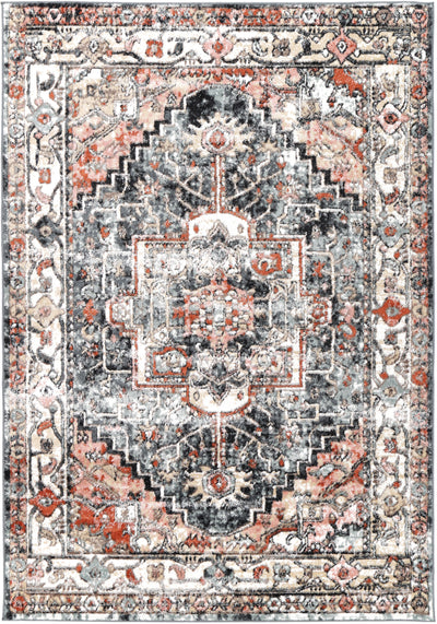 Anatolia Traditional Charcoal Rug 240x330cm Payday Deals