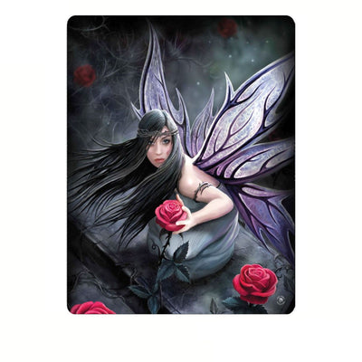 Anne Stoke Rose Fairy Polar Fleece Throw