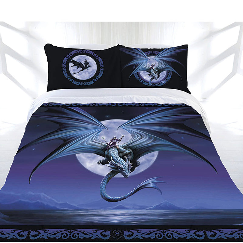 Anne Stokes Moonstone Quilt Cover Set King Payday Deals