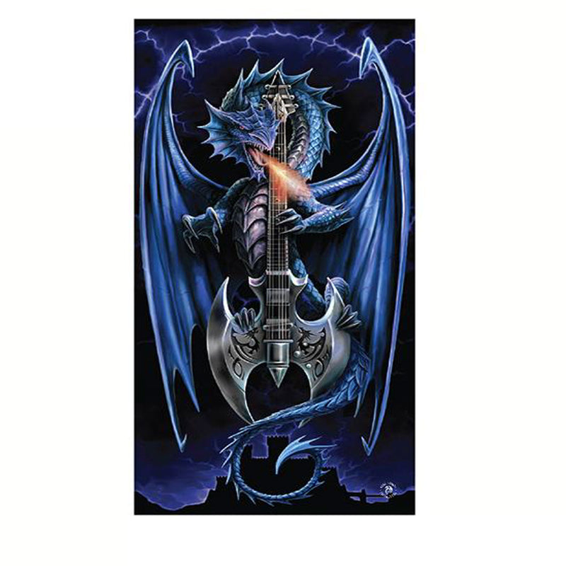 Anne Stokes Power Chord Beach Towel Payday Deals