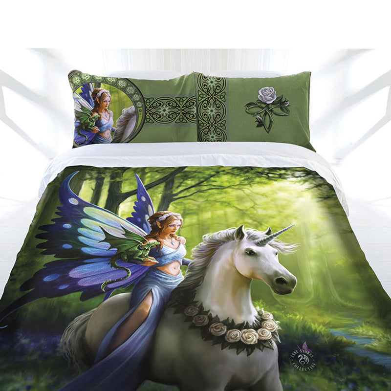 Anne Stokes Realm of Enchantment Quilt Cover Set Queen Payday Deals