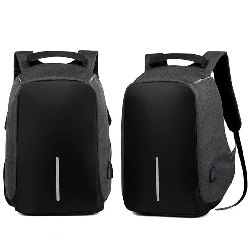 Anti Theft Backpack Waterproof bag School Travel Laptop Bags USB Charging 40 x 31 x 11cm Black Payday Deals