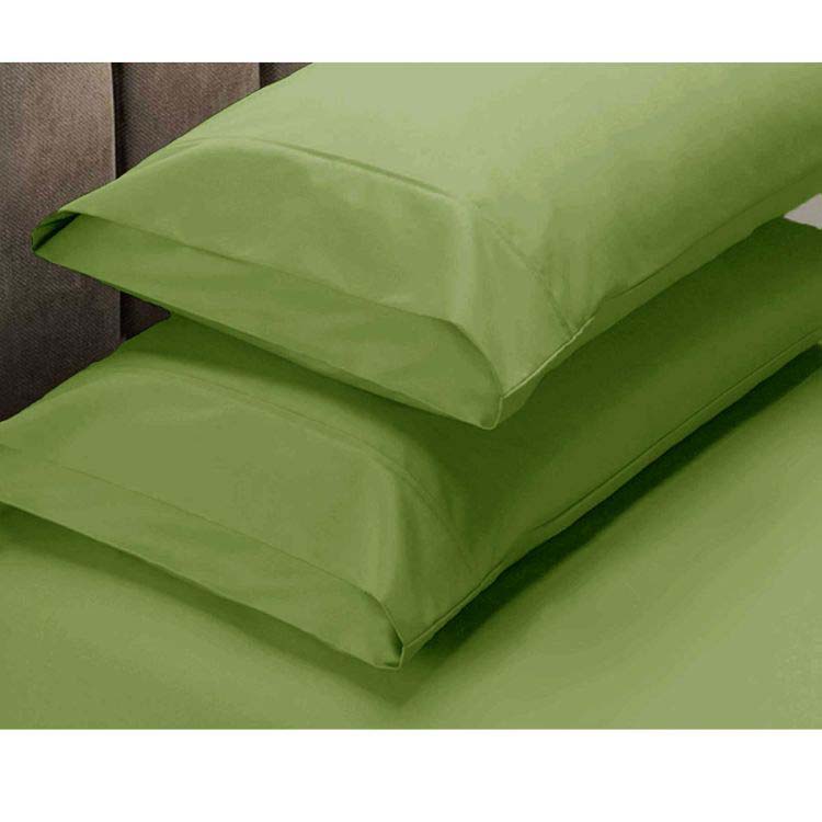 Apartmento 225TC Fitted Sheet Set King Lime plus 2 Pillowcases Payday Deals