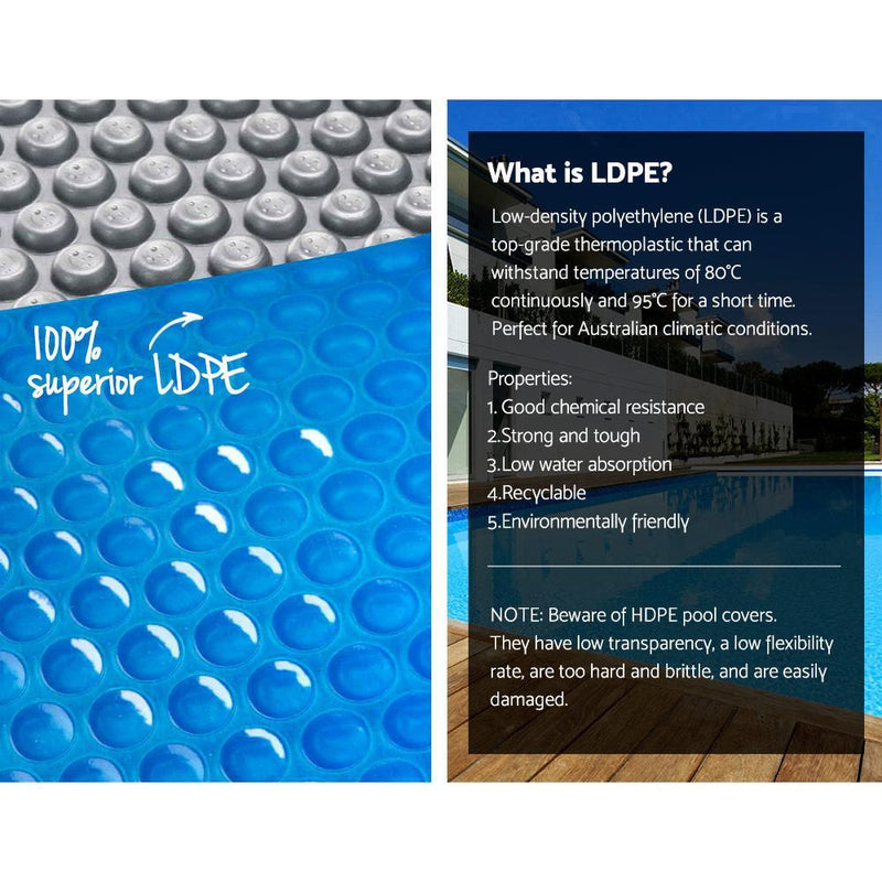 Aquabuddy 11M X 4.8M Solar Swimming Pool Cover - Blue Payday Deals