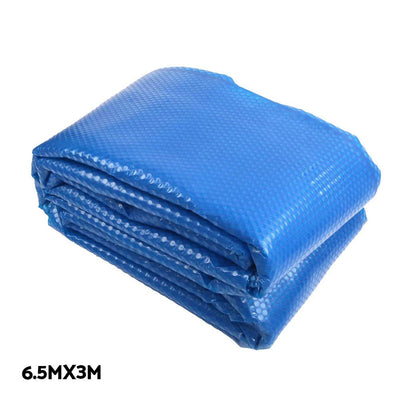 Aquabuddy 6.5x3m Pool Cover Rolloer Swimming Solar Blanket Covers Bubble Heater Payday Deals