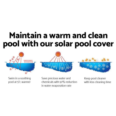 Aquabuddy Solar Swimming Pool Cover 11M X 4.8M Payday Deals