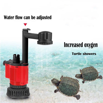 Aquarium Electric Siphon Pump Vacuum Cleaner Fish Tank Clean Water Change Gravel Payday Deals