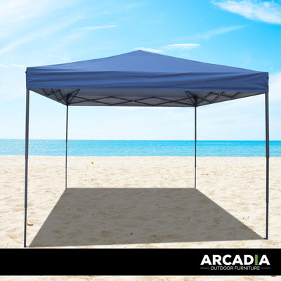 Arcadia Furniture 3 Metre Outdoor Gazebo Tent - Navy Payday Deals